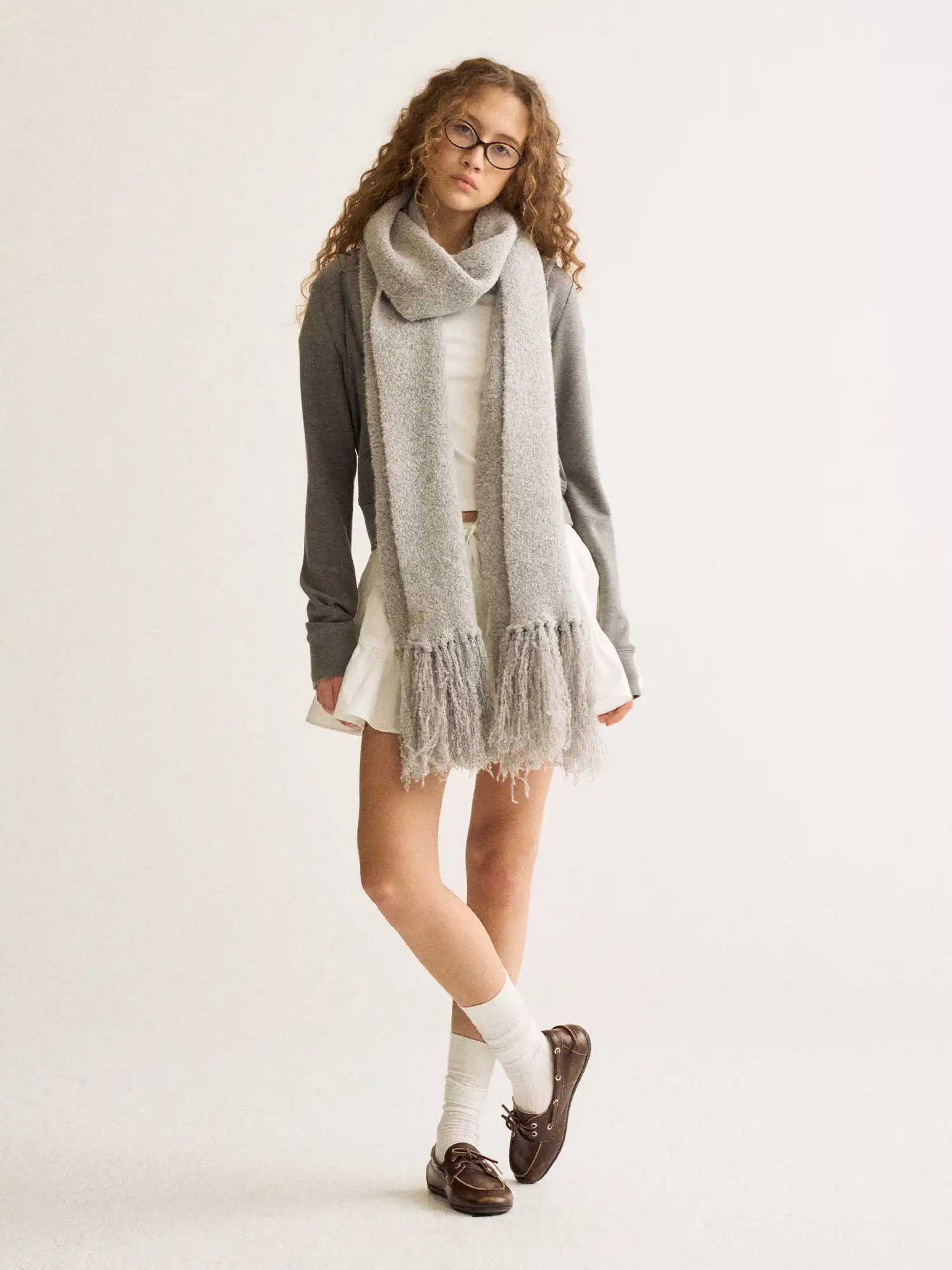 FirstFloor Wool Fringe Scarf | Canton Collective
