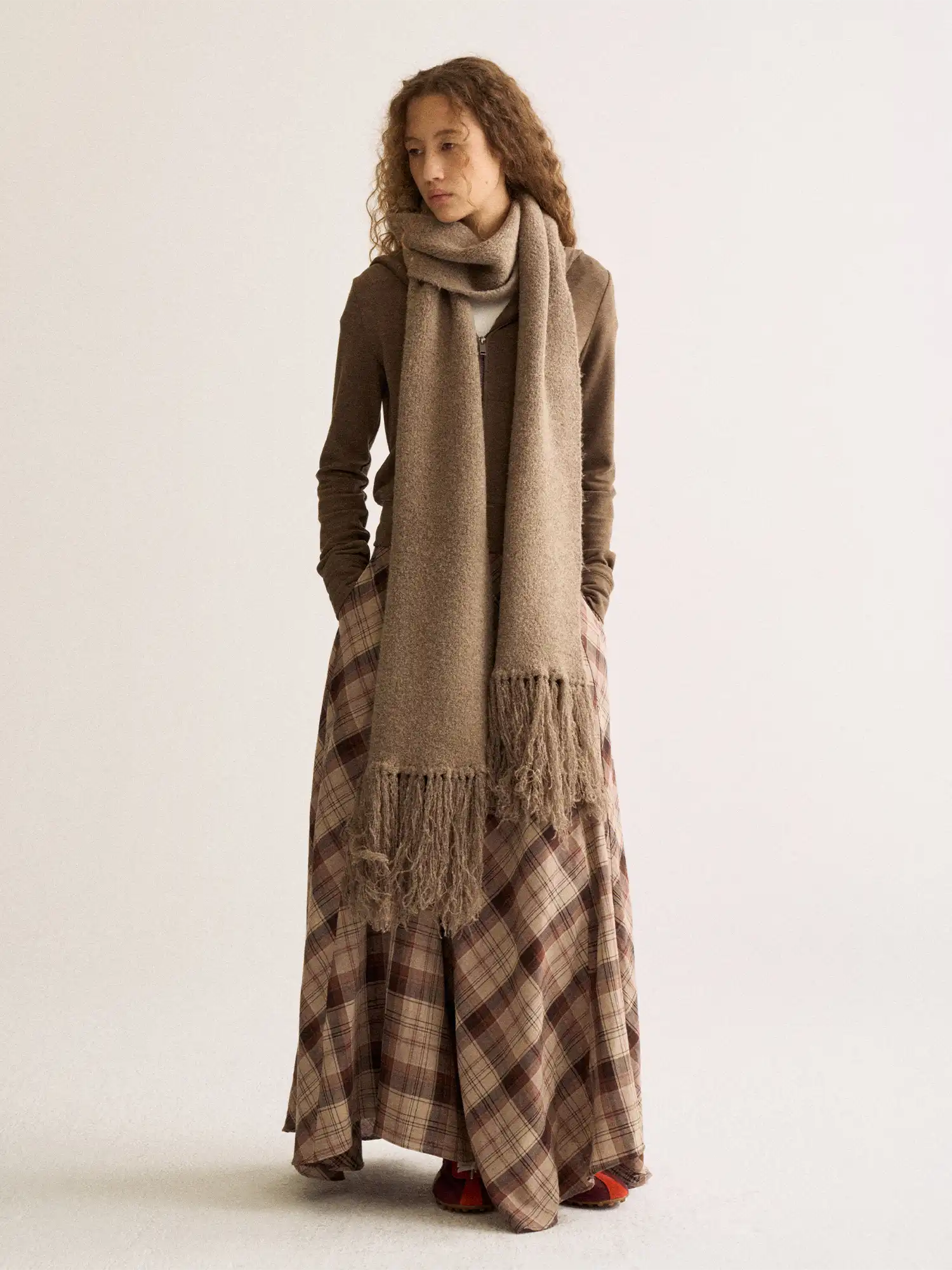 FirstFloor Wool Fringe Scarf | Canton Collective
