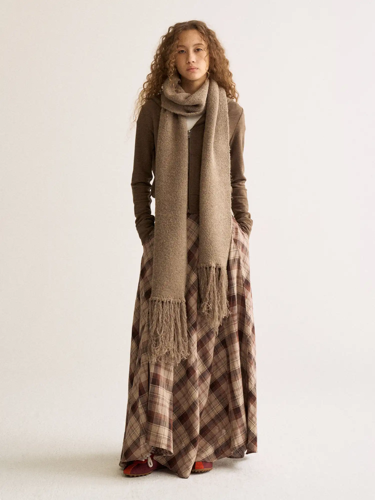 FirstFloor Wool Fringe Scarf | Canton Collective