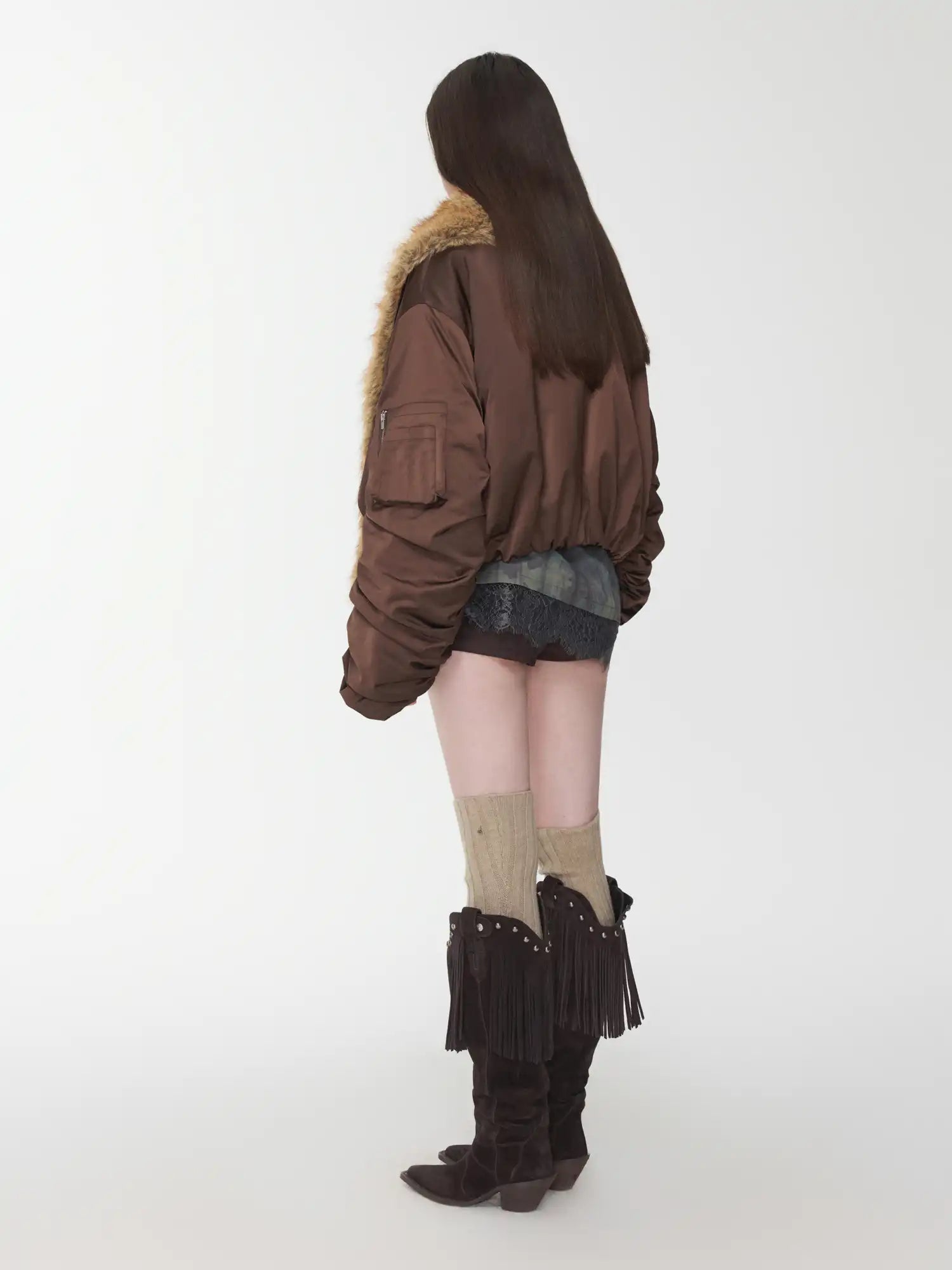 1Jinn Studio Workwear Style Fur Jacket | Canton Collective