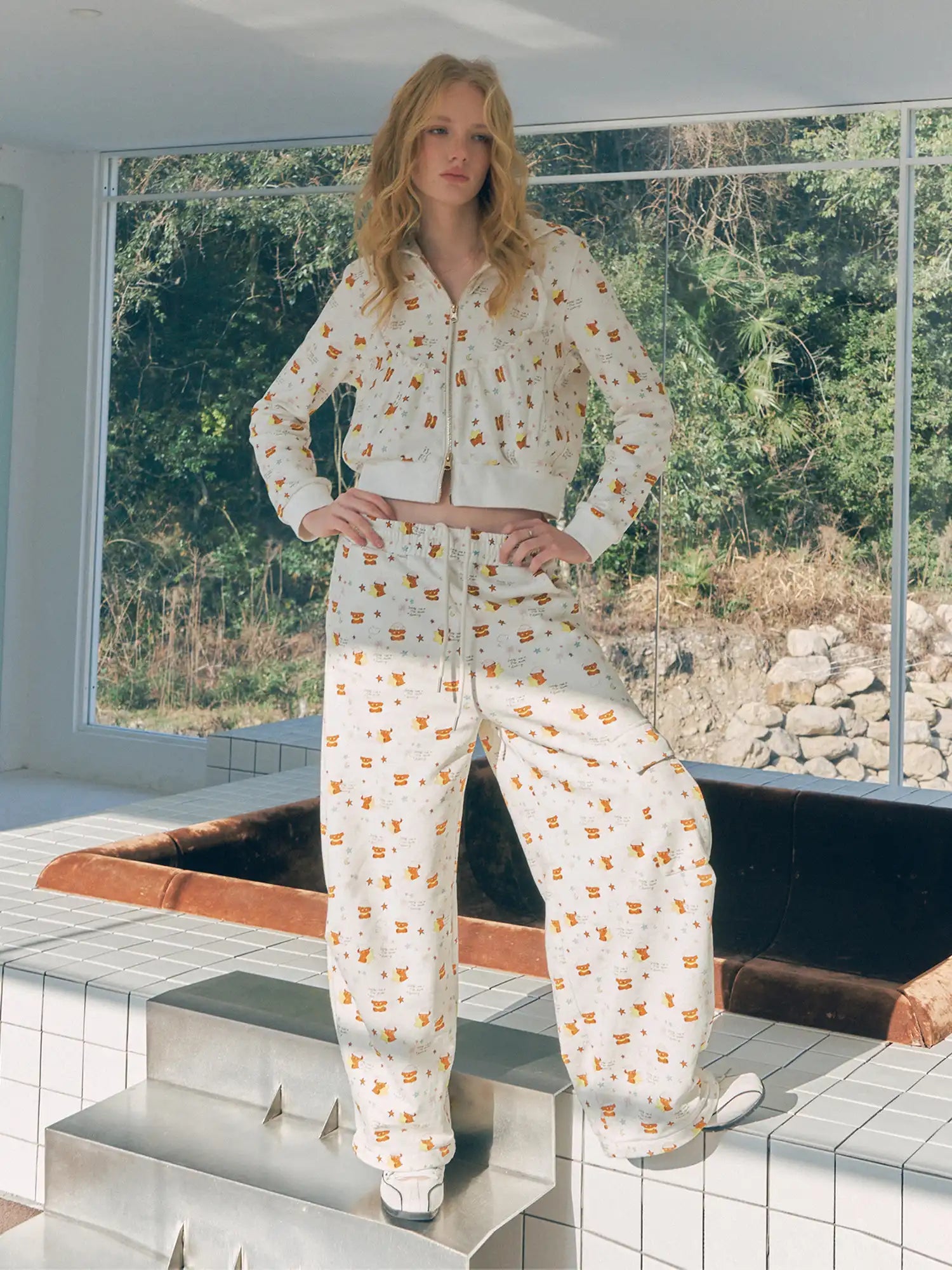 Deleteex Y2K 2.0 Soft Girl Streetwear Pajama | Canton Collective