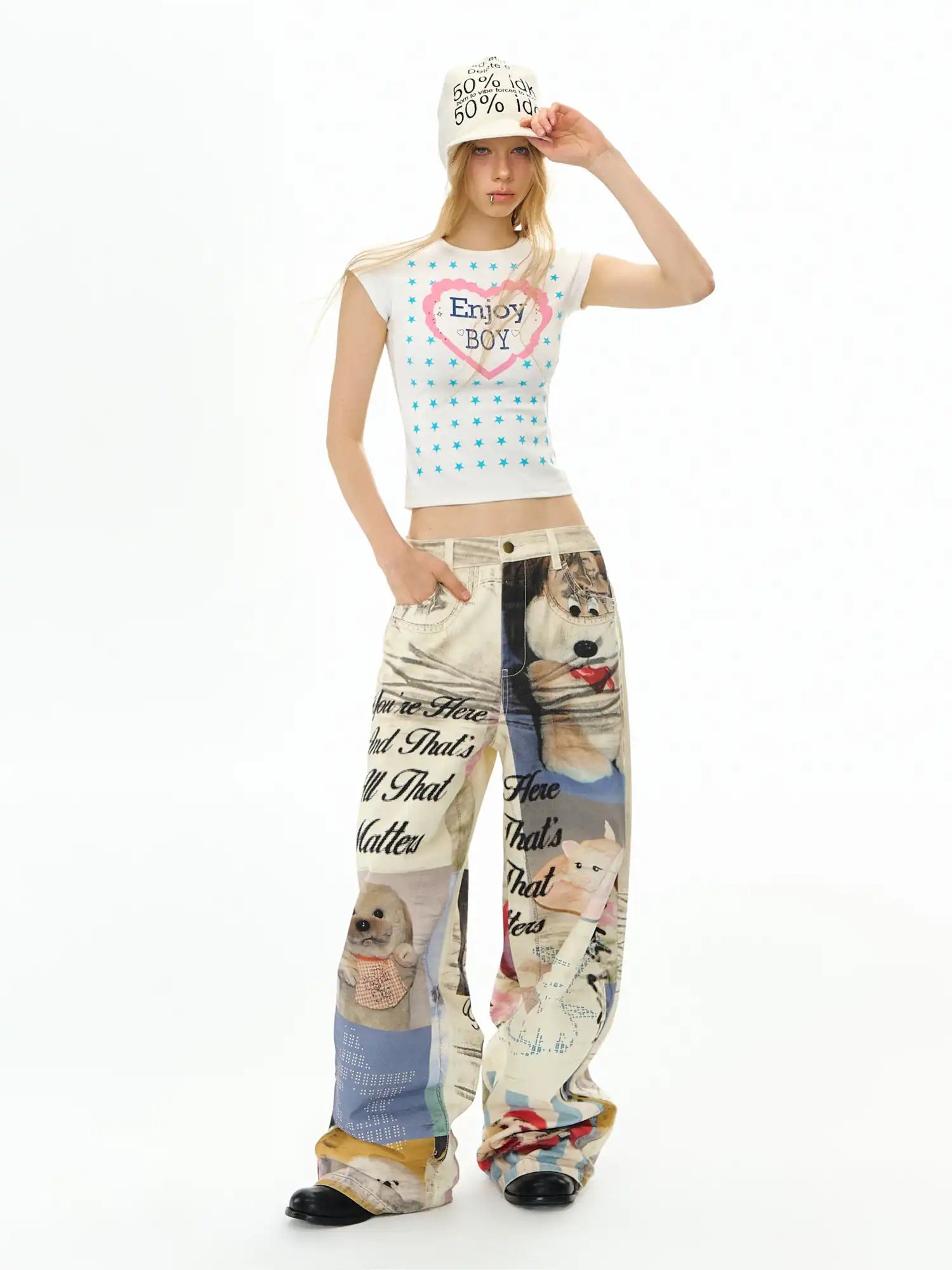 Deleteex Y2K Enjoy-Boy Short Sleeve Tee | Canton Collective