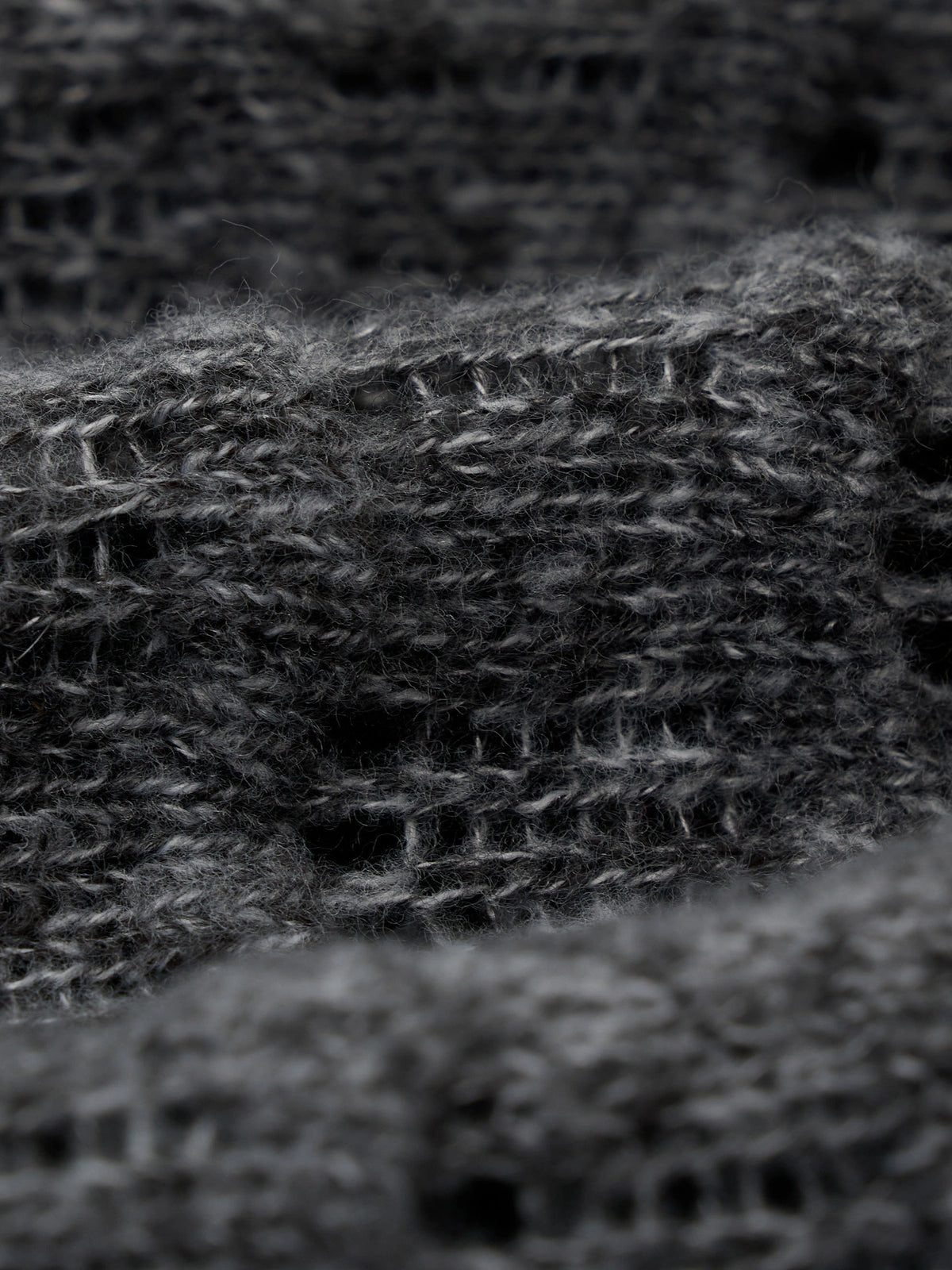 MAMC Y2K Long Textured Knit Scarf | Canton Collective