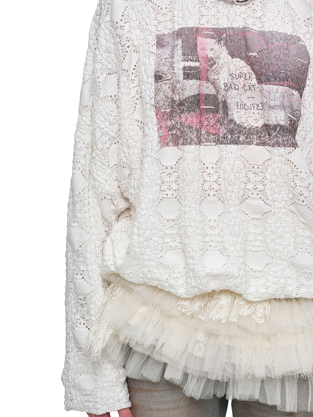1Jinn Studio Y2K Oversized Bubble Hem Sweatshirt | Canton Collective