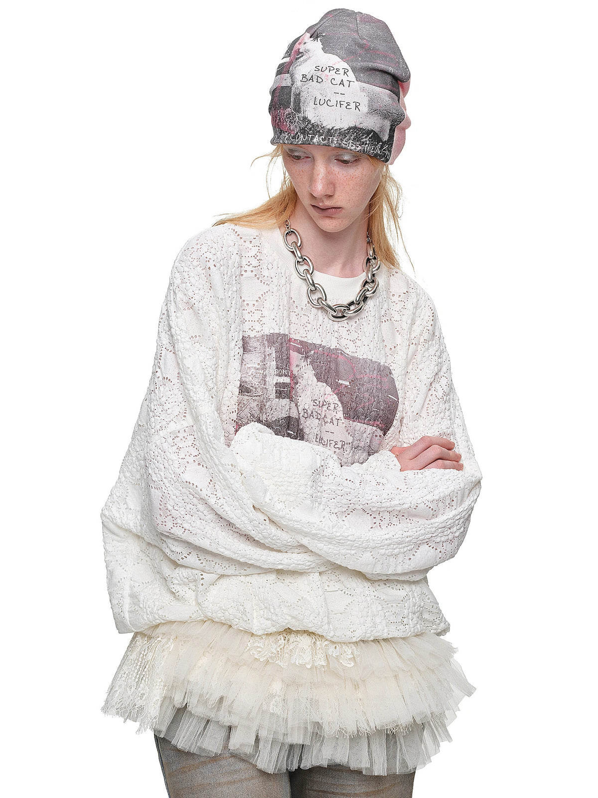 1Jinn Studio Y2K Oversized Bubble Hem Sweatshirt | Canton Collective