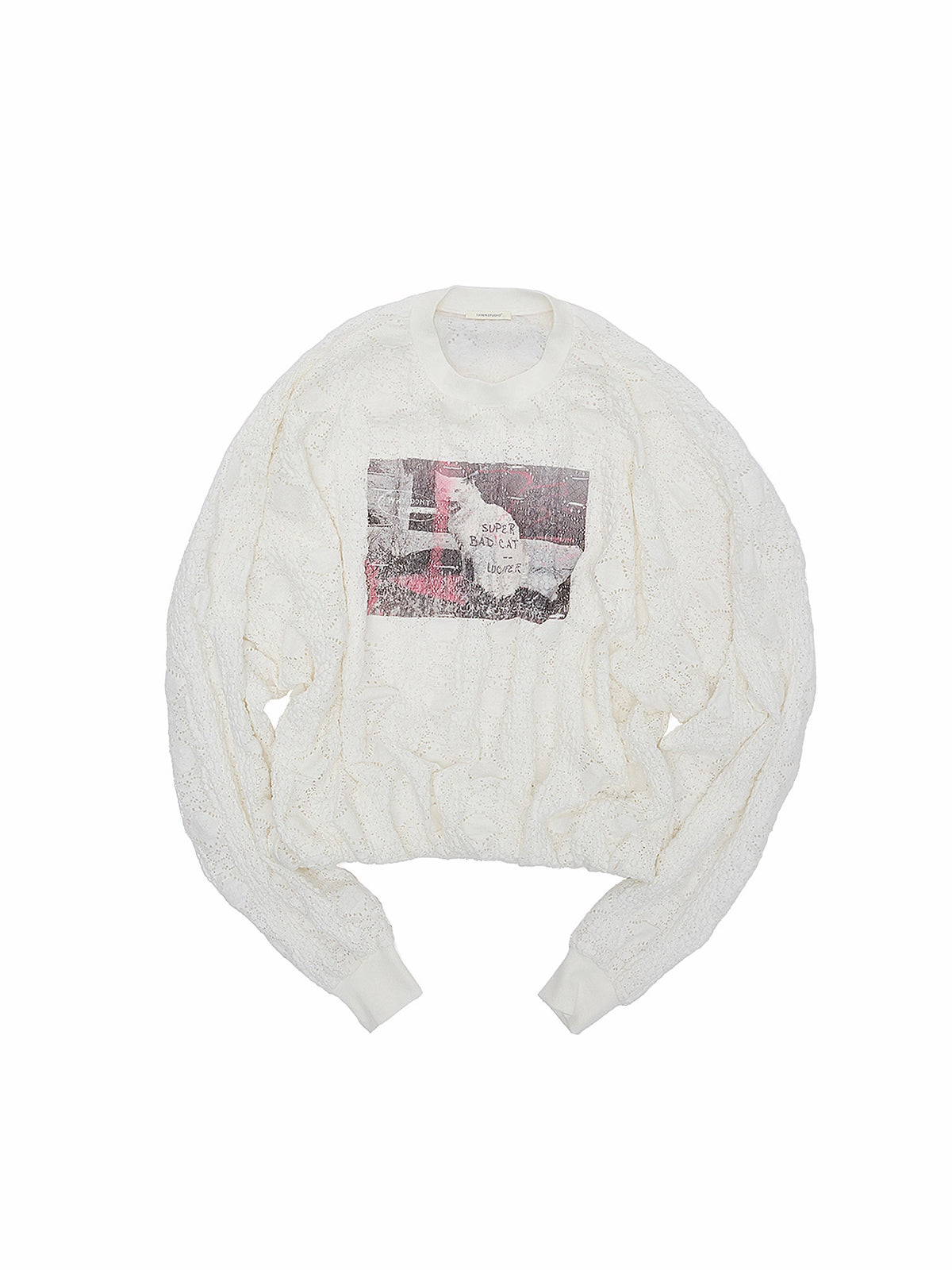 1Jinn Studio Y2K Oversized Bubble Hem Sweatshirt | Canton Collective