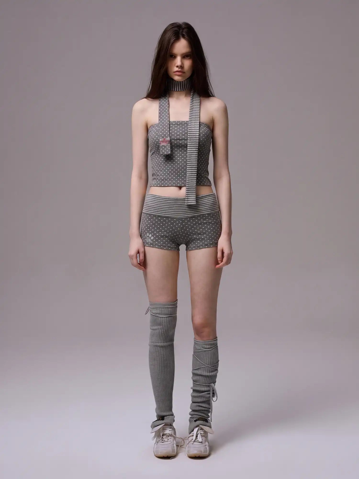 CantonCollective Design Y2K Polka Dot Tube Top | Canton Collective
