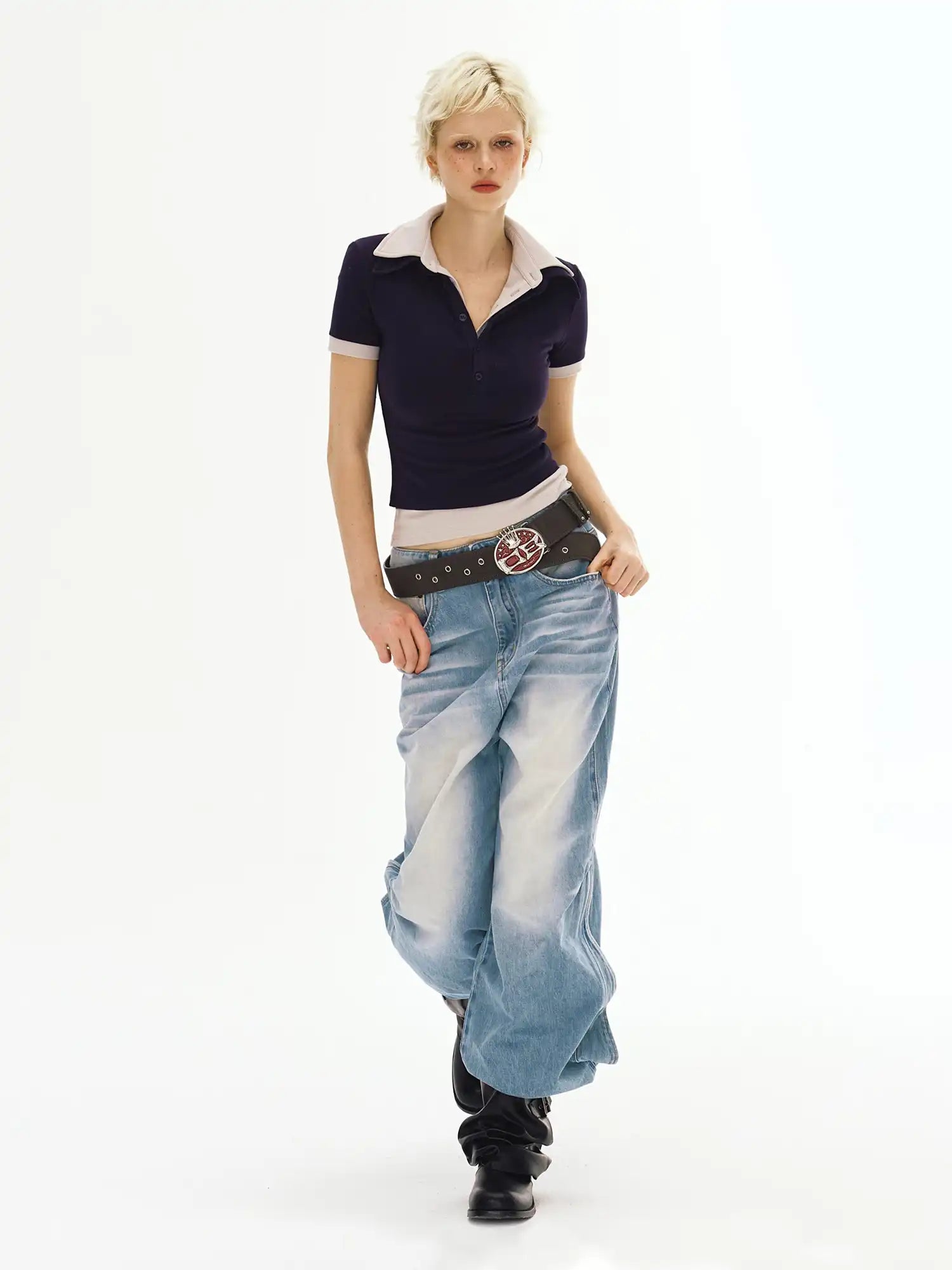 Deleteex Y2K Sweet Cool Babe Sport Polo Tee | Canton Collective