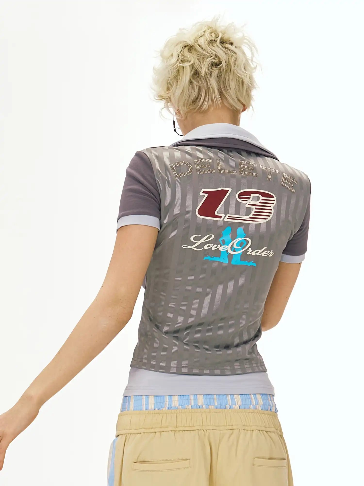 Deleteex Y2K Sweet Cool Babe Sport Polo Tee | Canton Collective