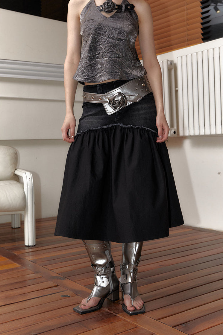 Rose Metal Belt