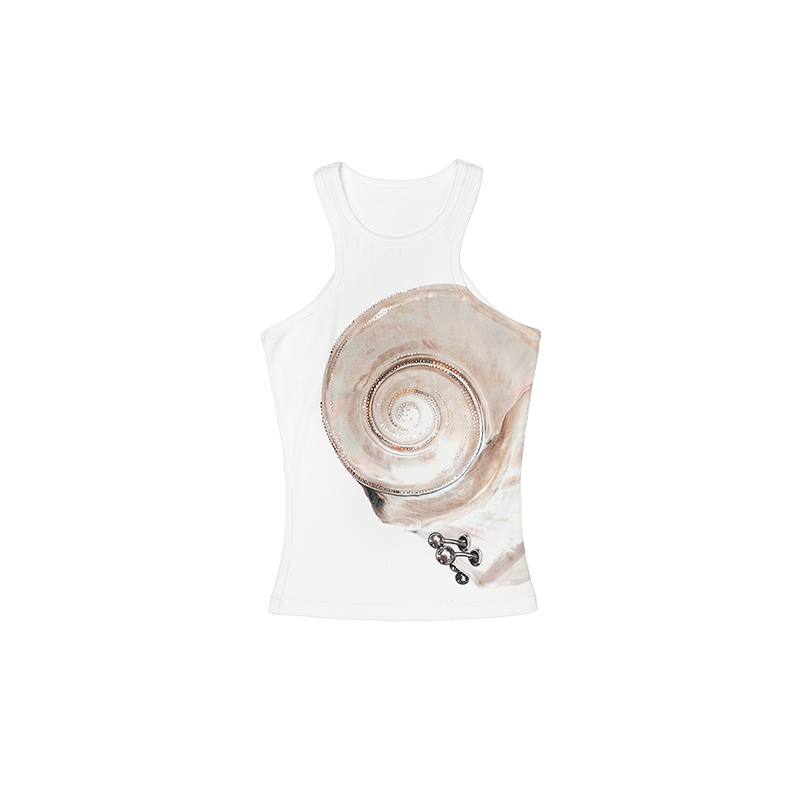Bloom & Shell Racerback