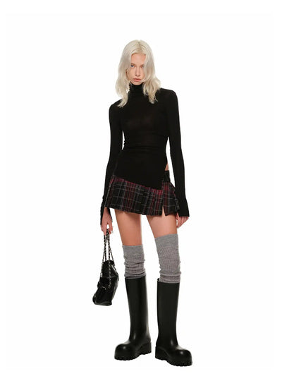 1Jinn Studio Luxe Embellished Turtleneck Top | Canton Collective